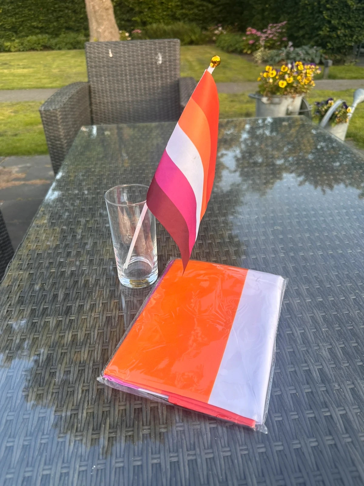 Lesbian vlaggen pakket